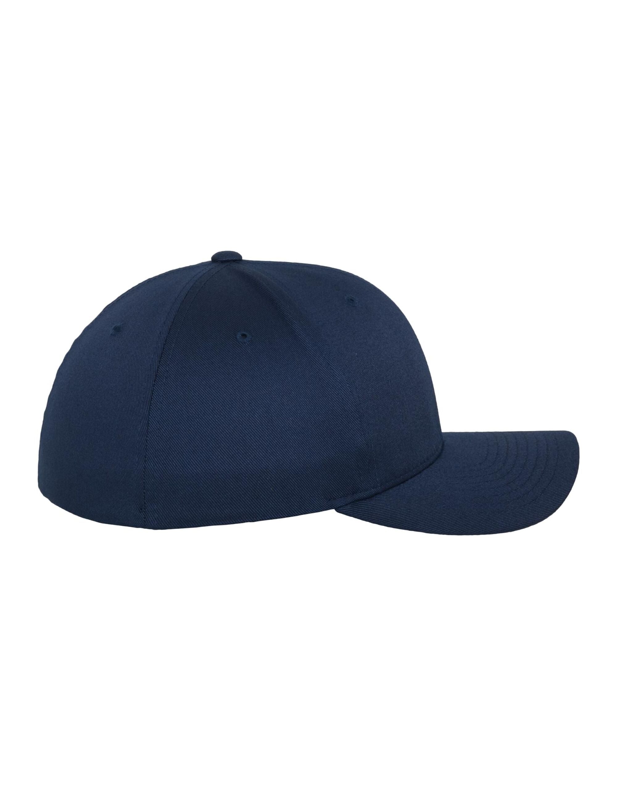 Flexfit By Yupoong Flexfit Wooly Combed Cap 6277 - Navy - Customisable Caps
