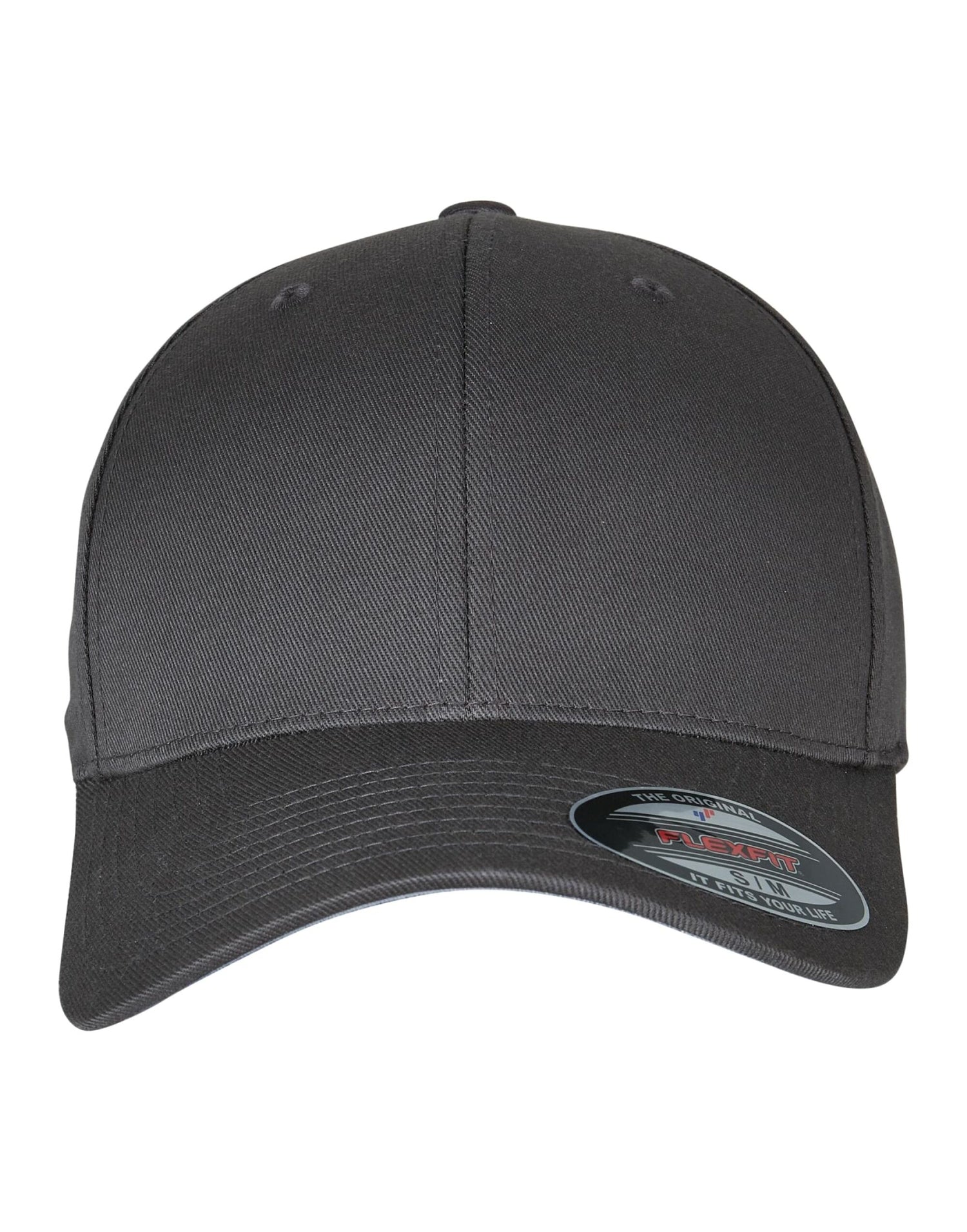 Flexfit By Yupoong Flexfit Wooly Combed Cap 6277 - Dark Grey - Customisable Caps