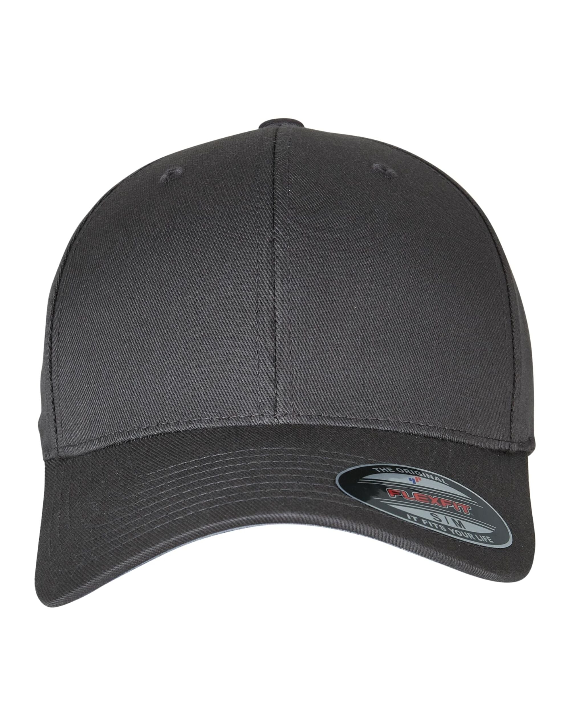 Flexfit By Yupoong Flexfit Wooly Combed Cap 6277 - Dark Grey - Customisable Caps