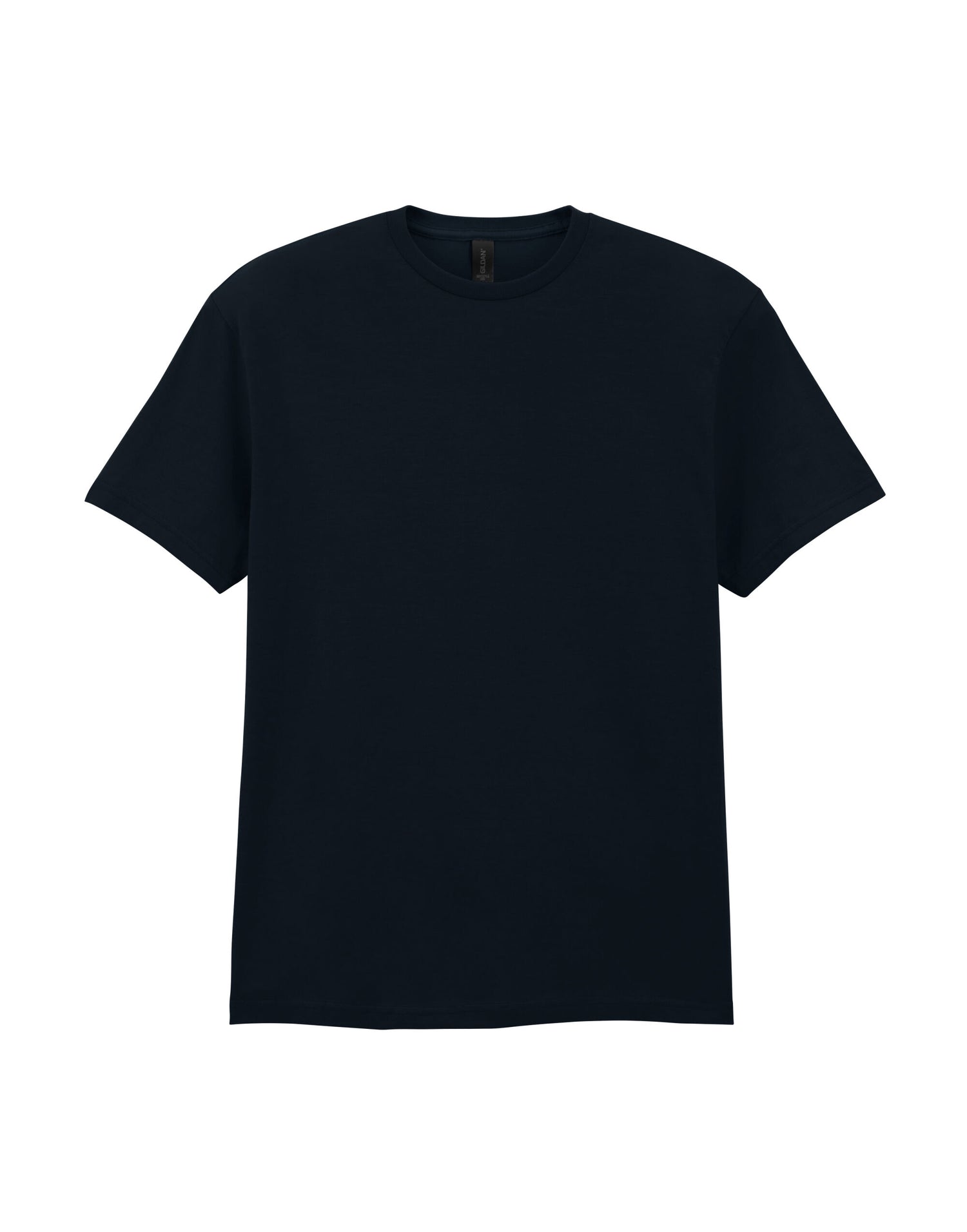 Gildan Softstyle CVC Adult T-Shirt 64000 - Pitch Black - Customisable T-Shirts