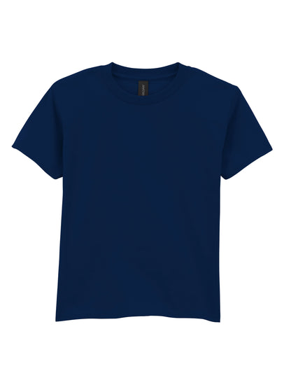 Gildan Softstyle Midweight Youth T Shirt 65000B - Navy Blue - Customisable T-Shirts