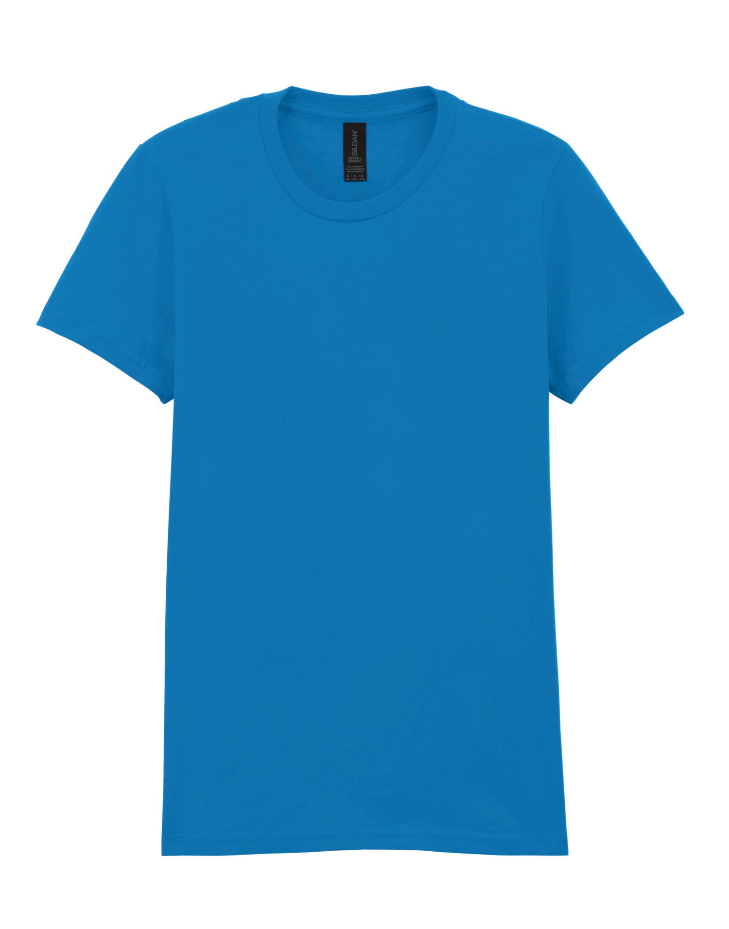 Gildan Softstyle Midweight Womens Tshirt 65000l - Sapphire - Customisable Shirts