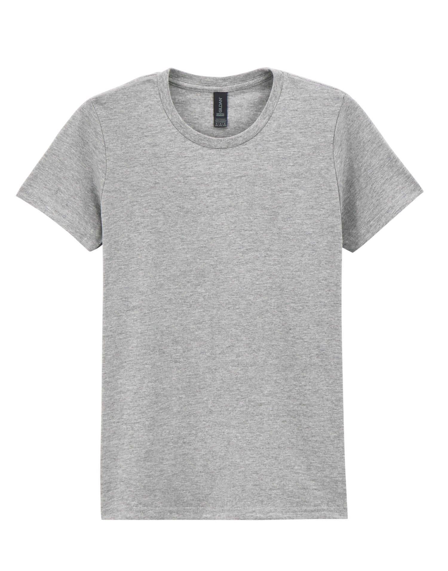 Gildan Softstyle Midweight Womens Tshirt 65000l - Sport Grey (RS) - Customisable Shirts