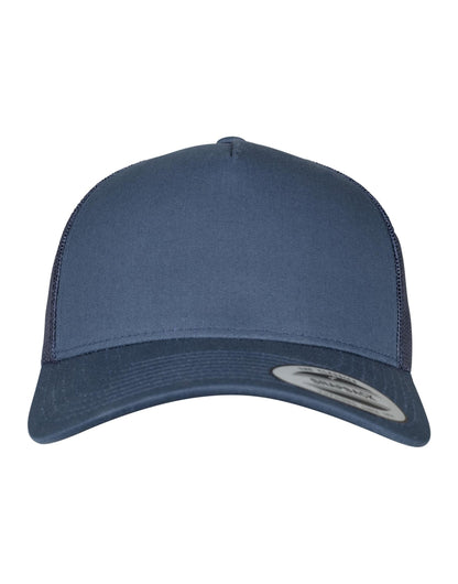 Flexfit By Yupoong Flexfit 5 Panel Retro Trucker Cap 6506 - Navy O S - Customisable Caps