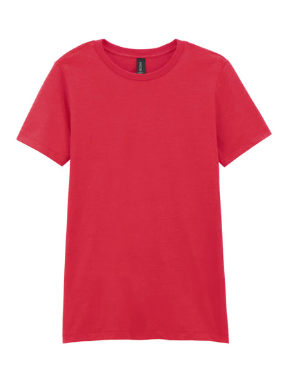 Gildan Softstyle CVC Womens T Shirt 67000l - - Customisable T-Shirts