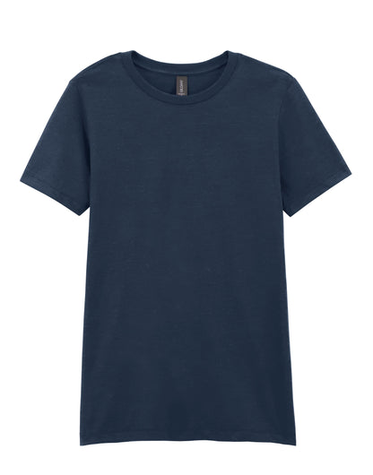 Gildan Softstyle CVC Womens T Shirt 67000l - - Customisable T-Shirts