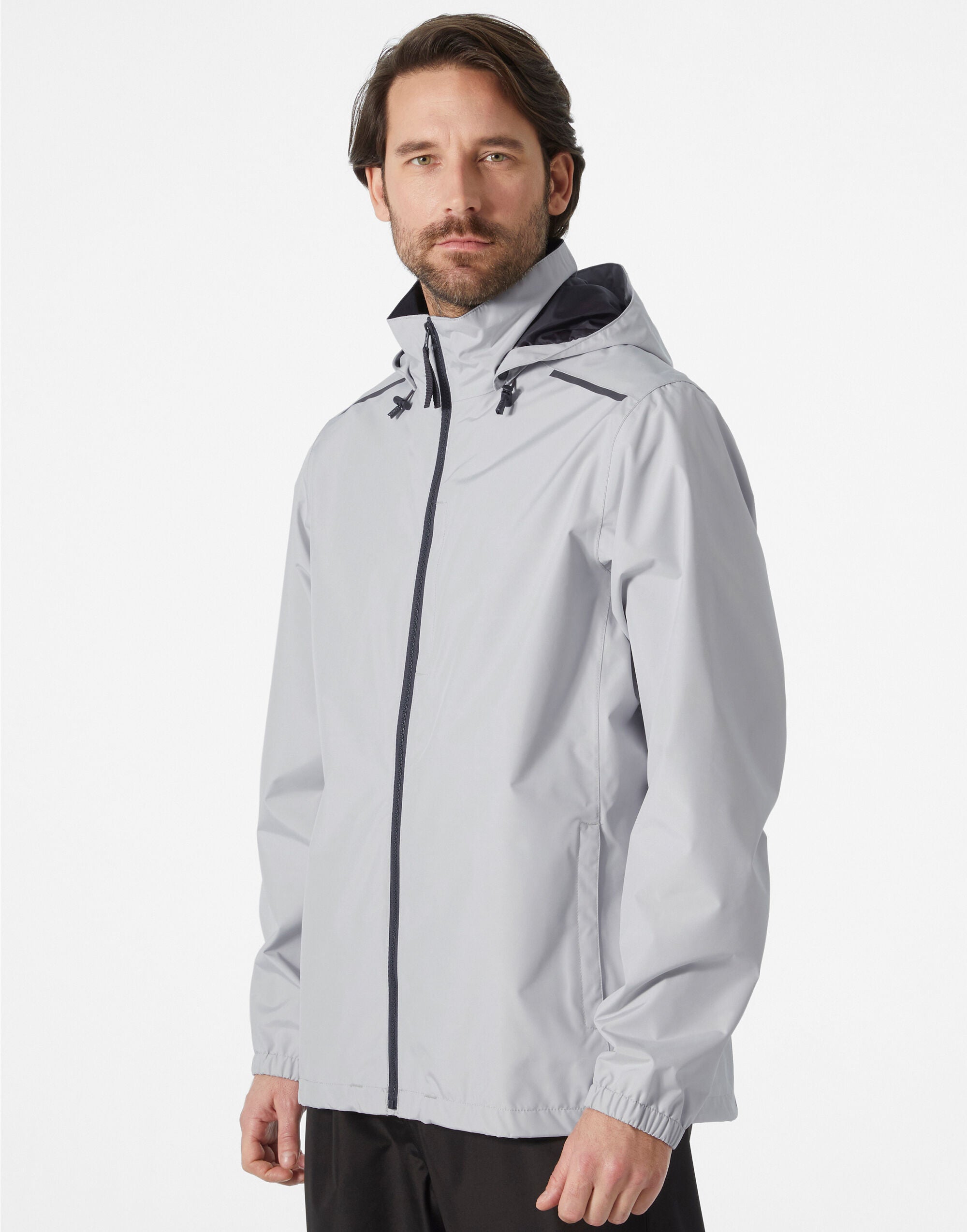 Helly Hansen Manchester 2.0 Shell Jacket 71261 - Grey Fog - Customisable Jackets