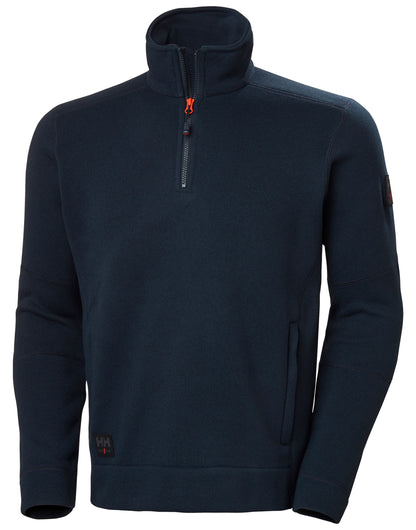 Helly Hansen Kensignton 1/2 Zip Fleece 72251 - Navy - Customisable Jackets