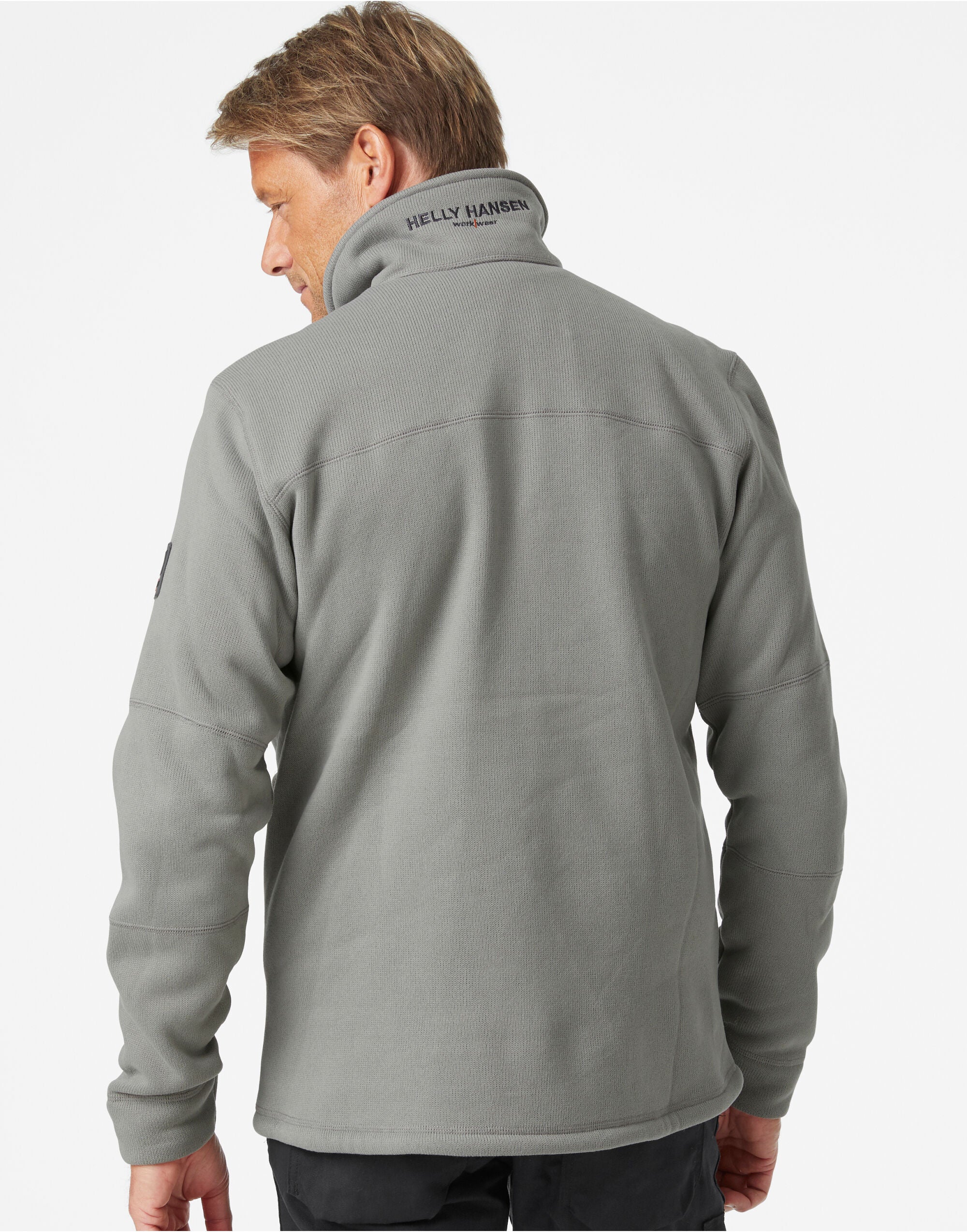 Helly Hansen Kensignton 1/2 Zip Fleece 72251 - Mid Grey - Customisable Jackets