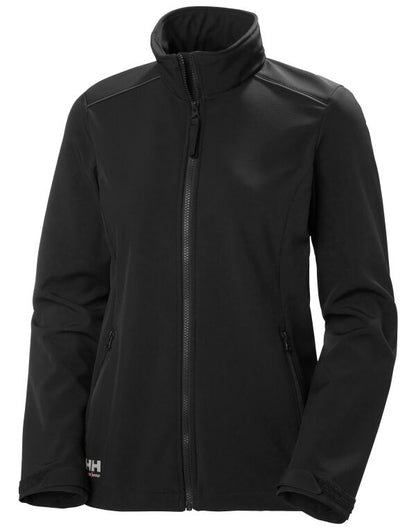 Helly Hansen W Manchester 2.0 Sofs Jacket 74241 - Black S - Customisable Jackets