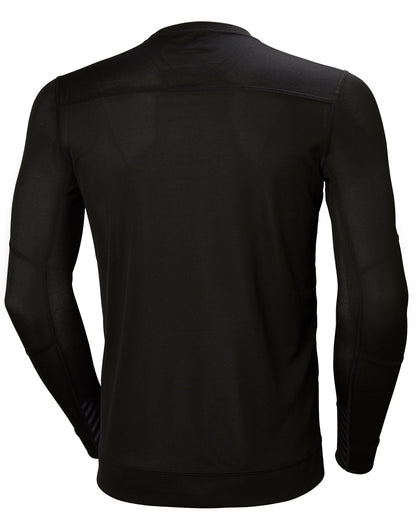 Helly Hansen LIFA Crew Neck Baselayer 75105 - Black - Customisable Jackets