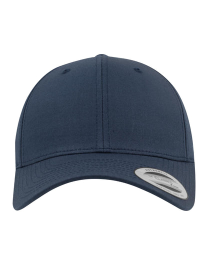 Flexfit Curved Classic Snapback Cap 7706 - Navy O S - Customisable Caps