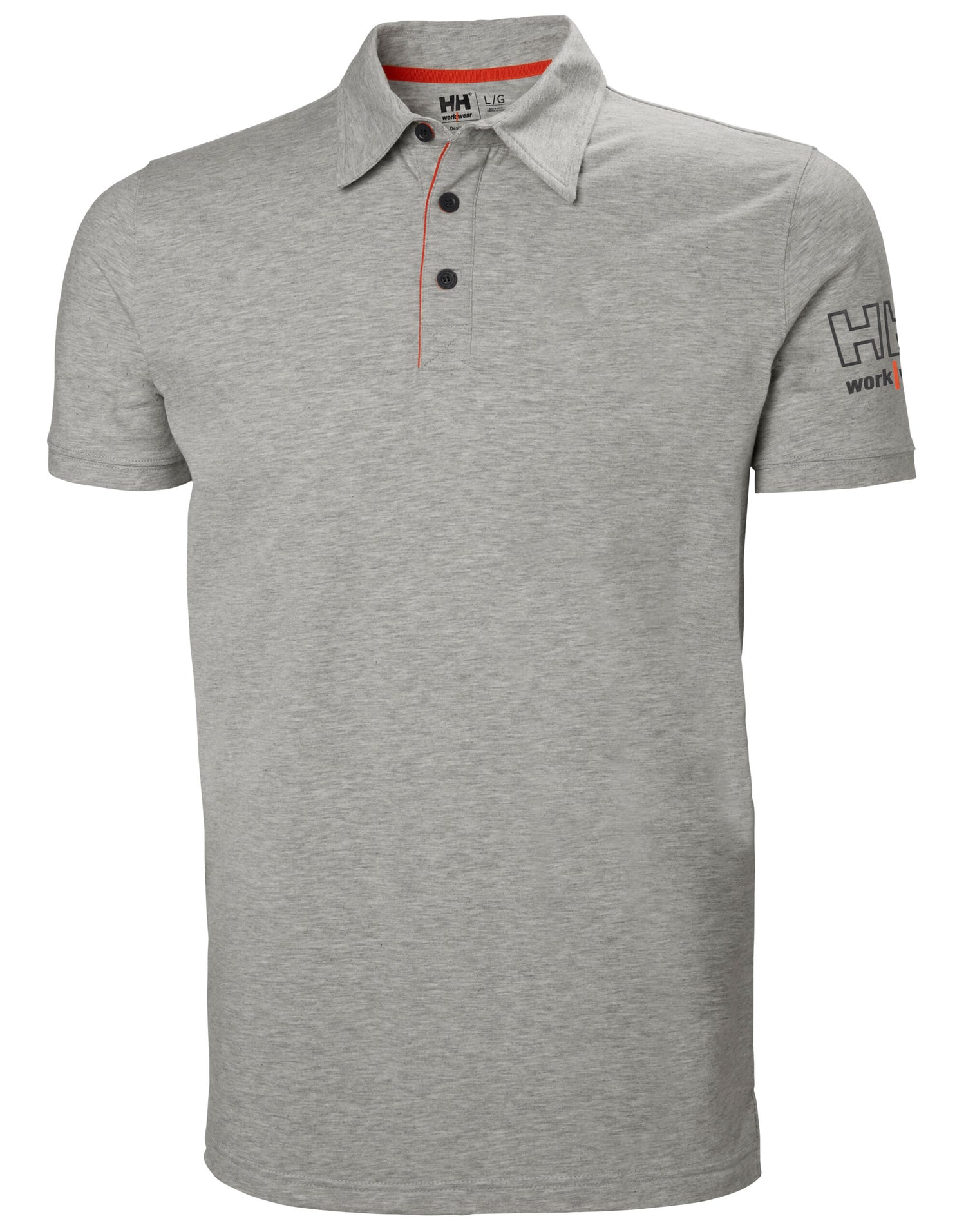 Helly Hansen Kensington Polo 79241 - Grey Melange - Customisable Polos