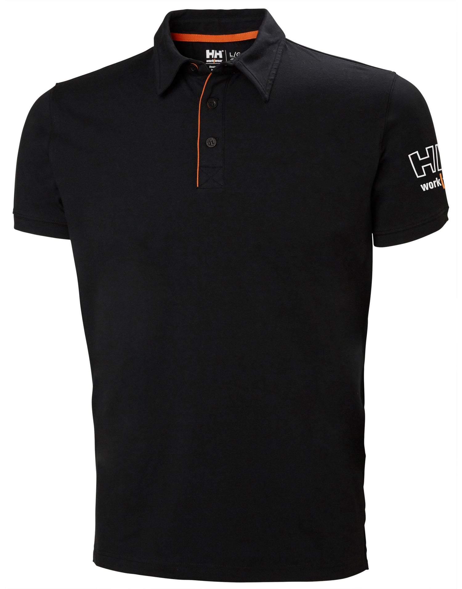 Helly Hansen Kensington Polo 79241 - Black - Customisable Polos