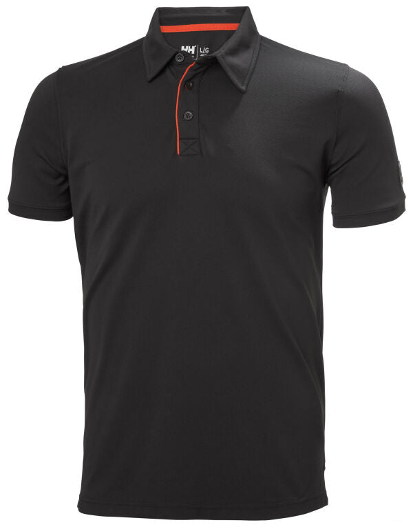Helly Hansen Kensington Tech Polo 79248 - Black M - Customisable Polos