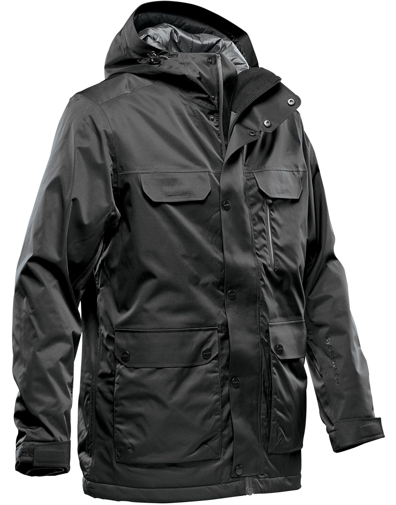 Stormtech Mens Zurich Thermal Jacket ANX-1 - Charcoal - Customisable Jacket