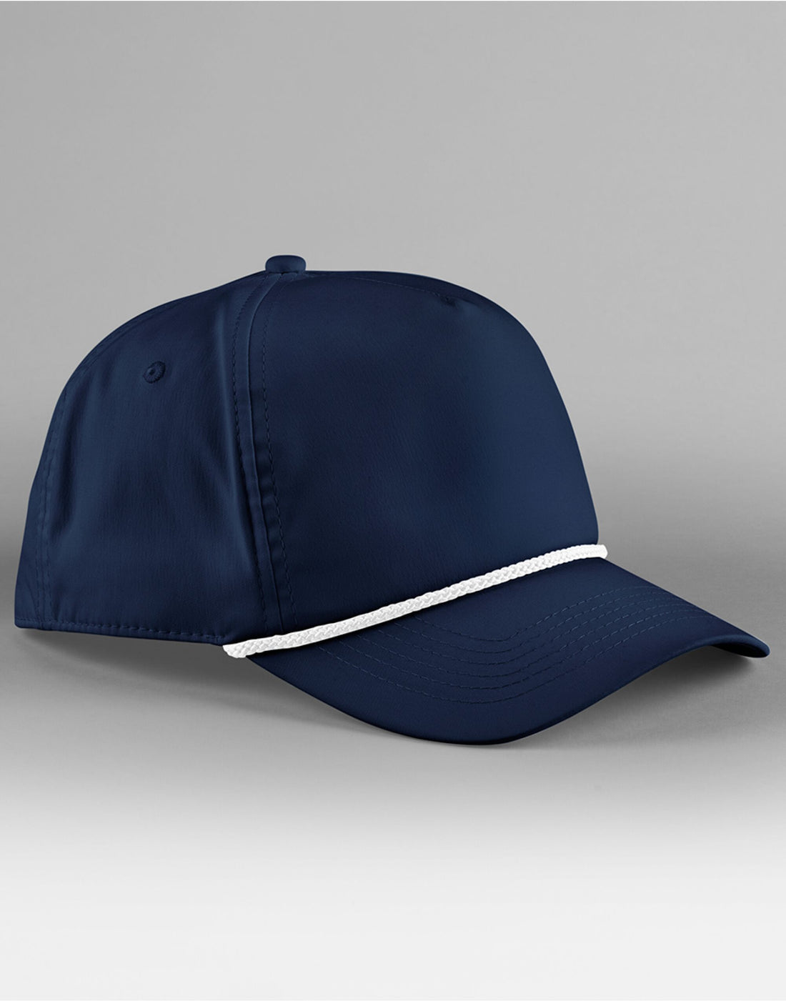 Beechfield Rope Detail Golf Cap B194R - Navy White O S - Customisable Caps