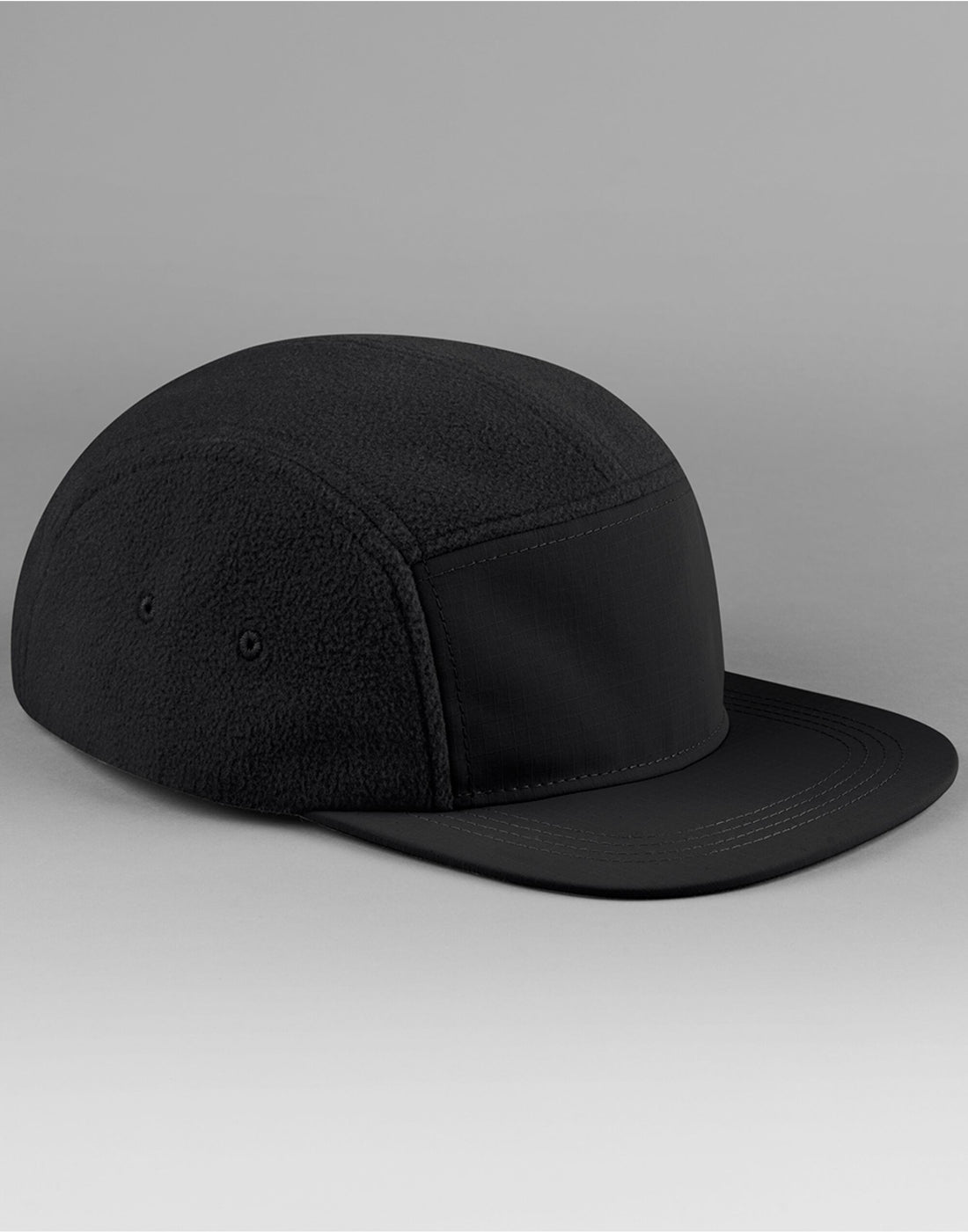 Beechfield Fleece Outdoor Camper Cap B220R - Black O S - Customisable Caps
