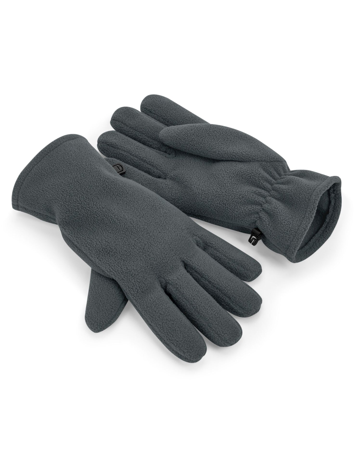 Beechfield Recycled Fleece Gloves B298R - Steel Grey - Customisable Gloves