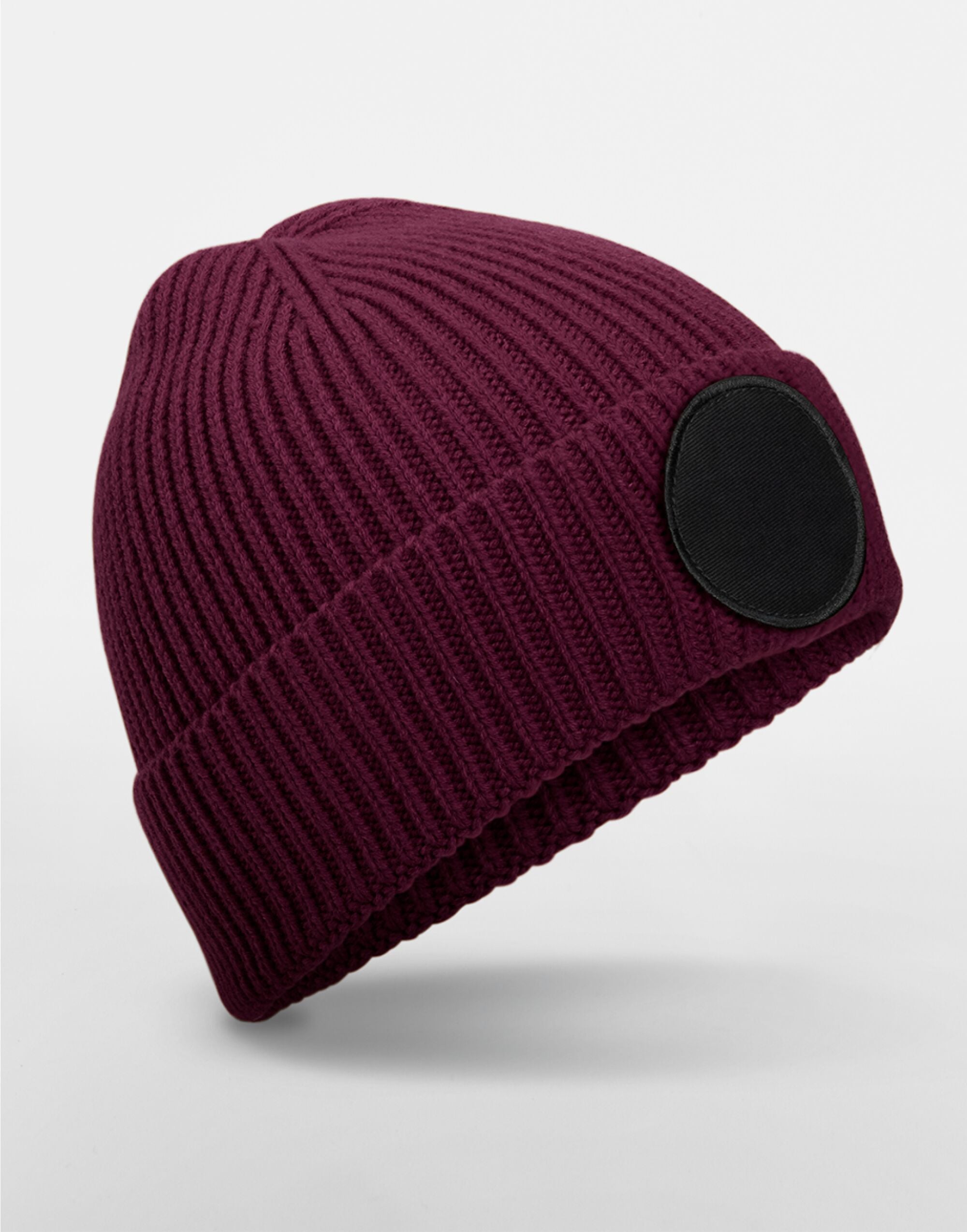Beechfield Circular Fashion Patch Beanie B332R - - Customisable Beanies
