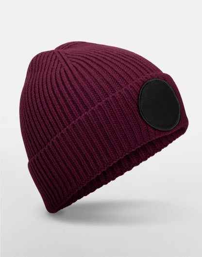 Beechfield Circular Fashion Patch Beanie B332R - - Customisable Beanies