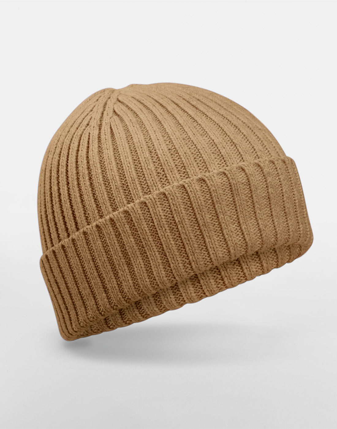 Beechfield Organic Cotton Kids Beanie B341B - Biscuit O S - Customisable Beanies