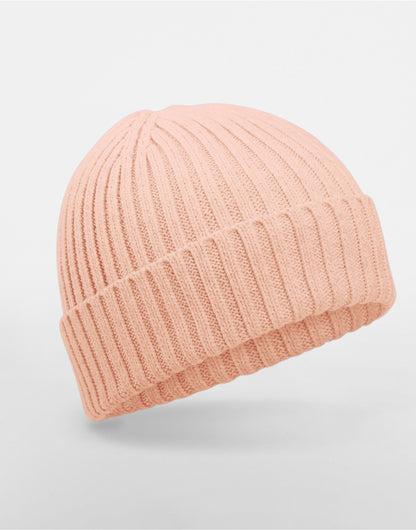 Beechfield Organic Cotton Kids Beanie B341B - Peach O S - Customisable Beanies