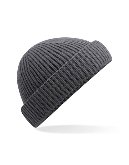 Beechfield Harbour Beanie B383R - Graphite O S - Customisable Beanies