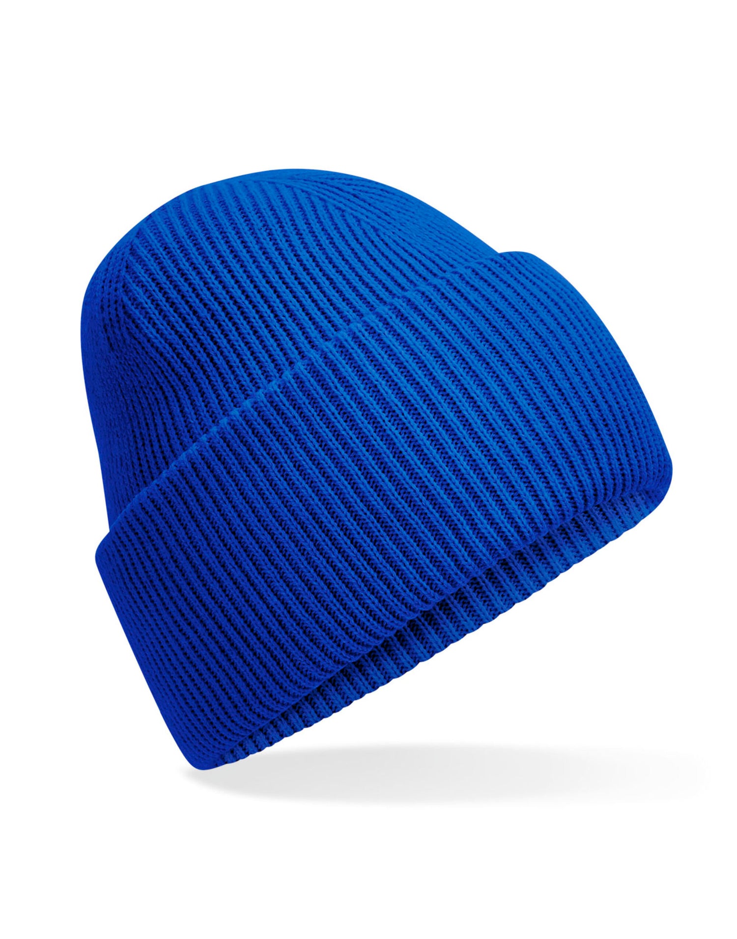 Beechfield Classic Deep Cuffed Beanie B385R - Bright Royal O S - Customisable Beanies