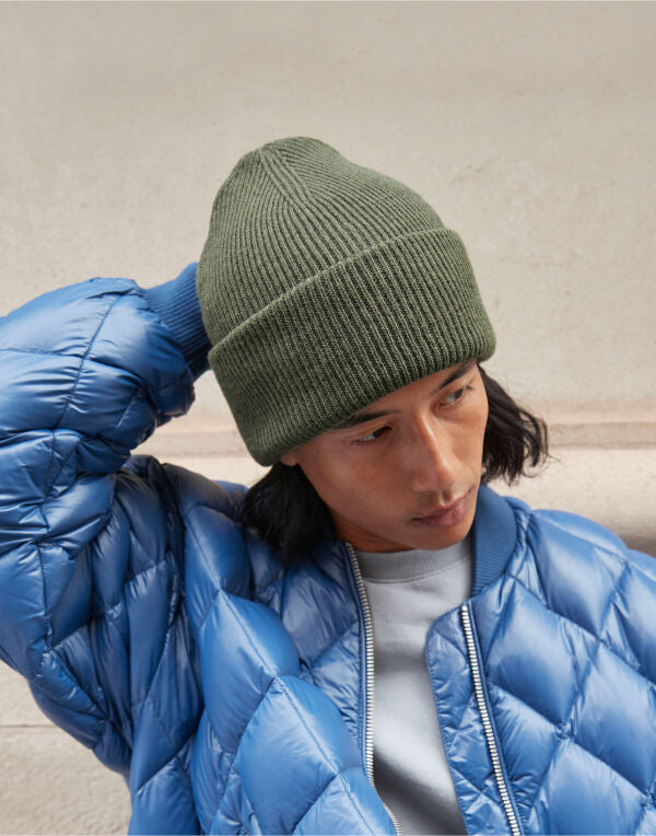Beechfield Classic Deep Cuffed Beanie B385R - - Customisable Beanies