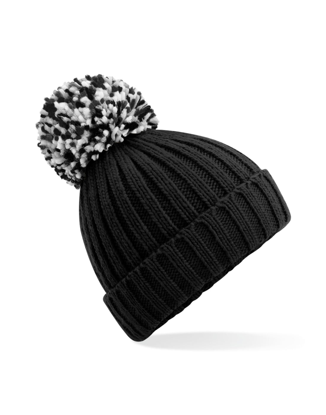 Beechfield Hygge Beanie B390 - Black O S - Customisable Beanies