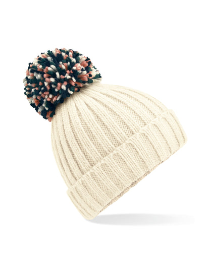 Beechfield Hygge Beanie B390 - Off White O S - Customisable Beanies