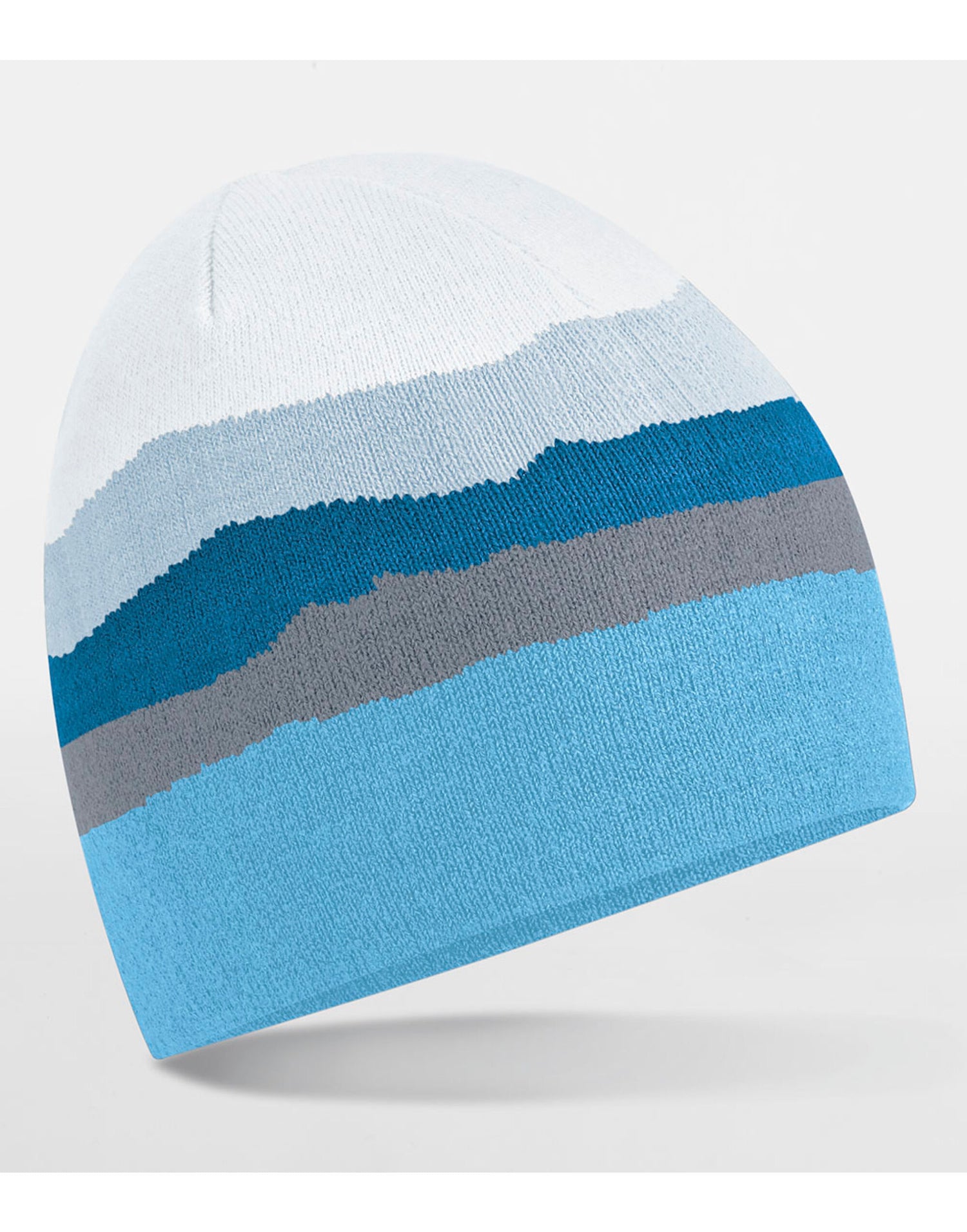Beechfield Mountain Peaks Pull On Beanie B394R - - Customisable Beanies