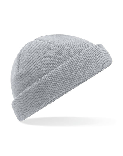 Beechfield Recycled Mini Fisherman Beany B43R - Light Grey O S - Customisable Beanies