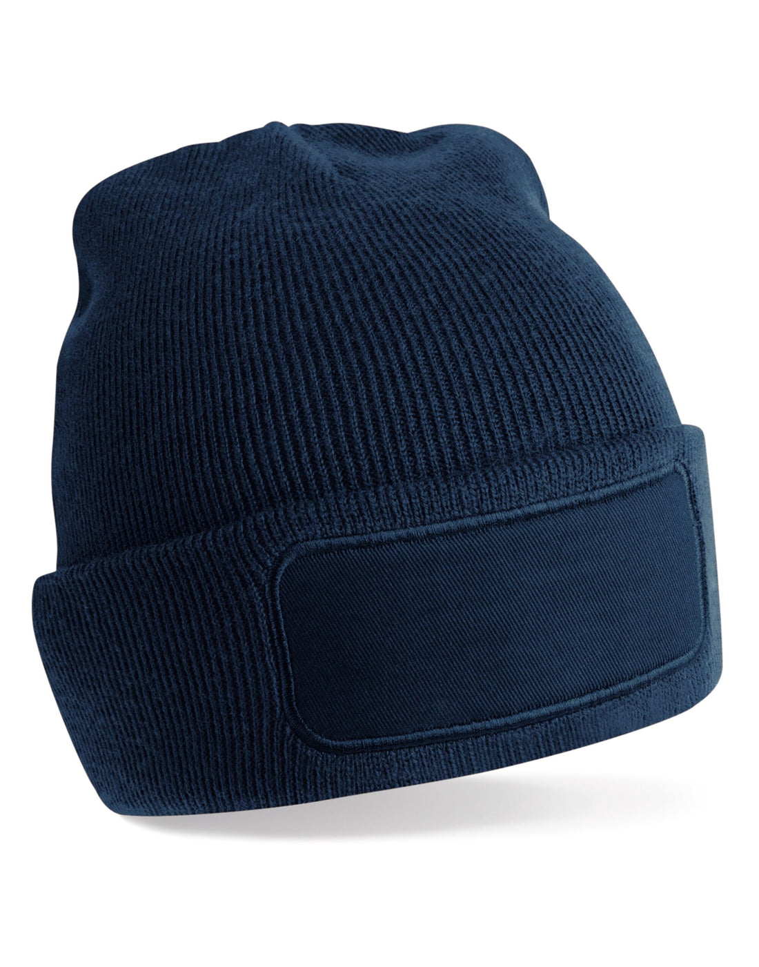 Beechfield Recycled Original Patch Beany B445R - French Navy O S - Customisable Beanies