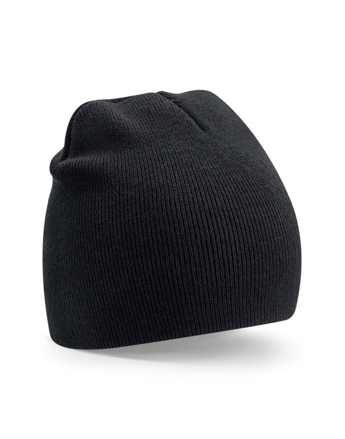 Beechfield Recycled Original P-On Beanie B44R - Black O S - Customisable Beanies