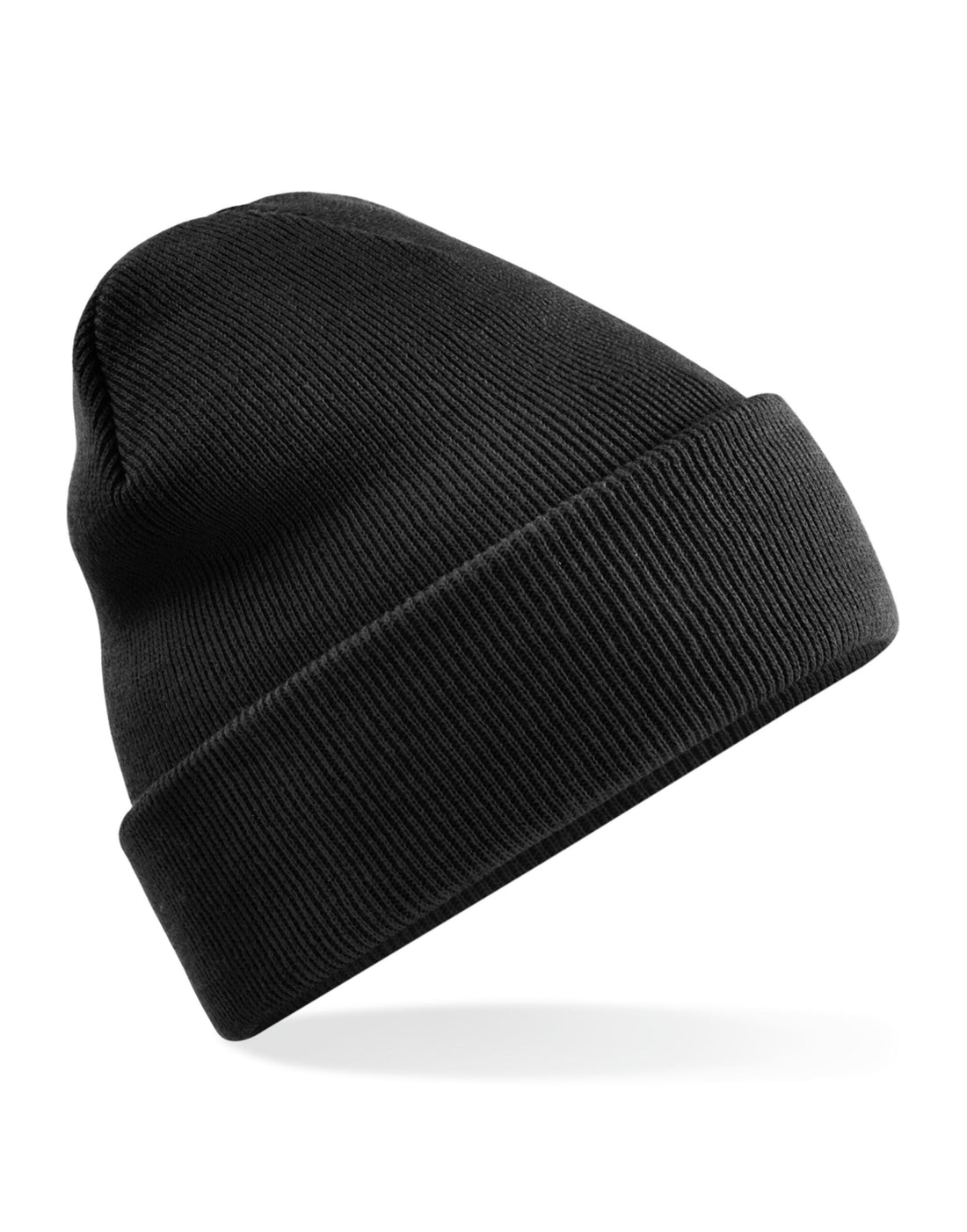 Beechfield Recycled Original Cuff Beanie B45R - Black O S - Customisable Beanies