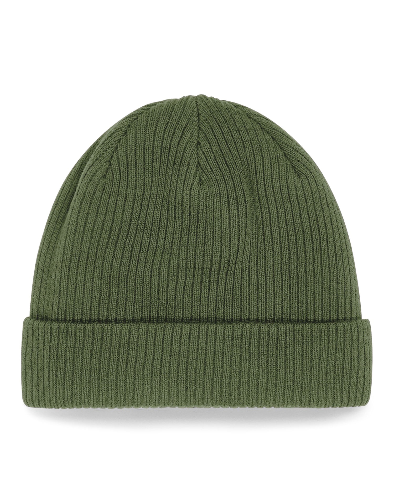 Beechfield Organic Cotton Beanie B50N - Olive O S - Customisable Beanies