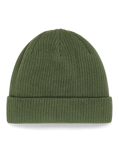 Beechfield Organic Cotton Beanie B50N - Olive O S - Customisable Beanies