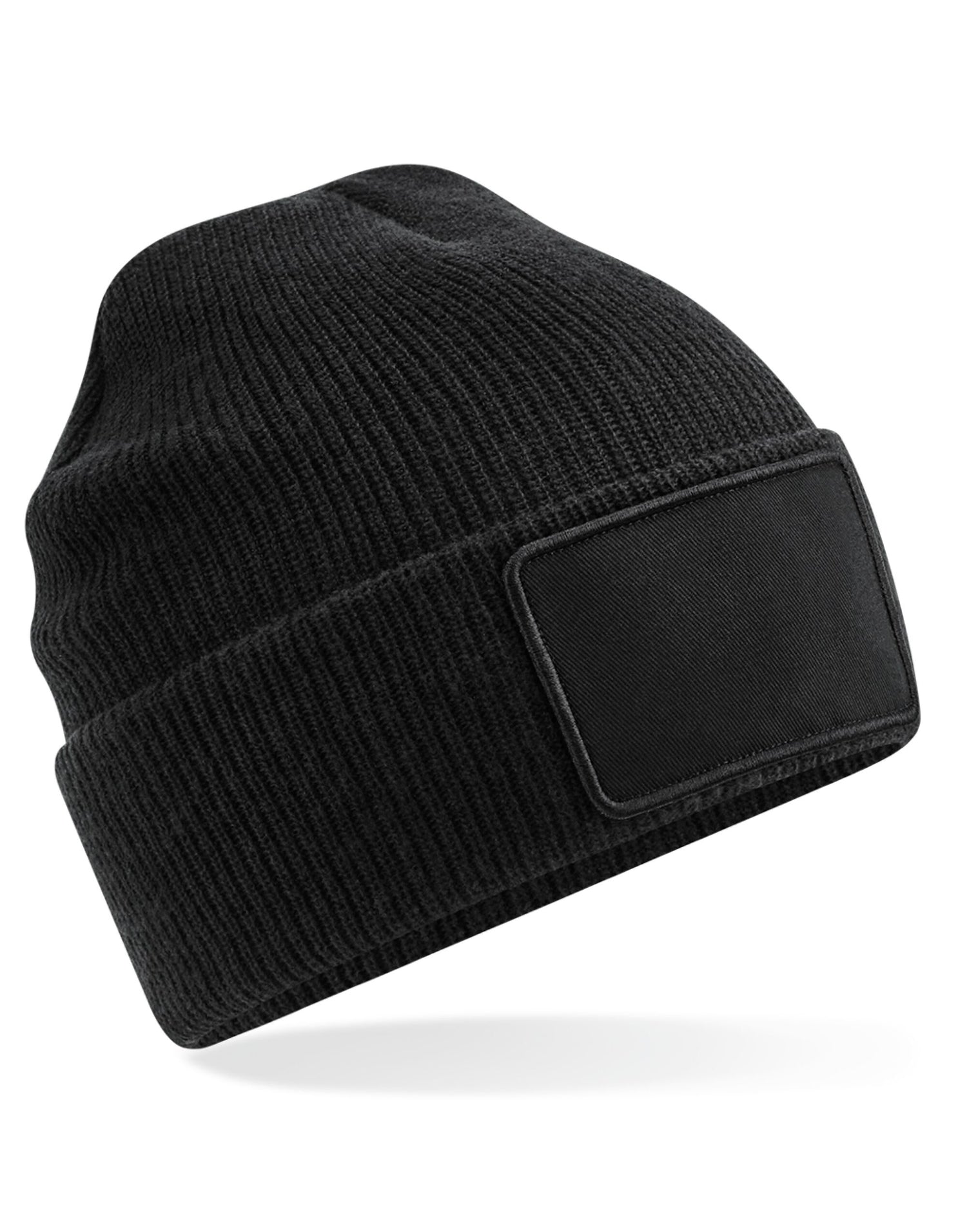 Beechfield Removable Patch Beanie B540 - - Customisable Beanies