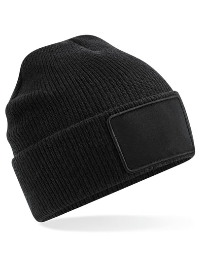 Beechfield Removable Patch Beanie B540 - - Customisable Beanies