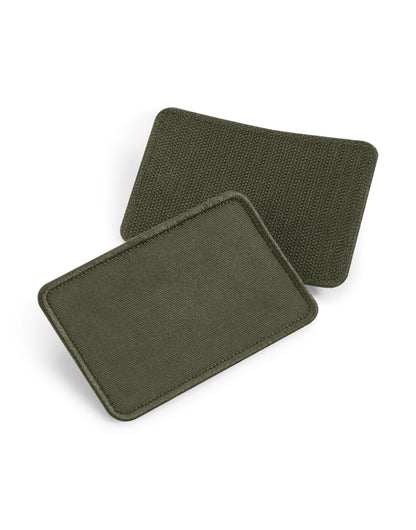 Beechfield Cotton Removable Patch B600 - Military Green O S - Customisable Beanies