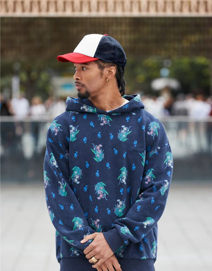 Beechfield Retro 5 Panel Trucker B639 - Navy Red O S - Customisable Hats