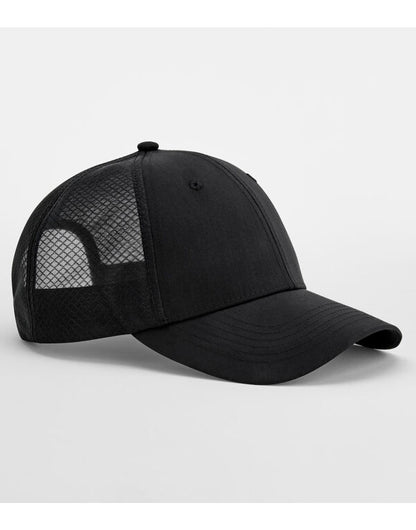 Beechfield Technical Mesh Trucker B644R - Desert Sand Black O S - Customisable Caps
