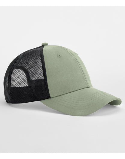 Beechfield Technical Mesh Trucker B644R - Fresh Green Black O S - Customisable Caps