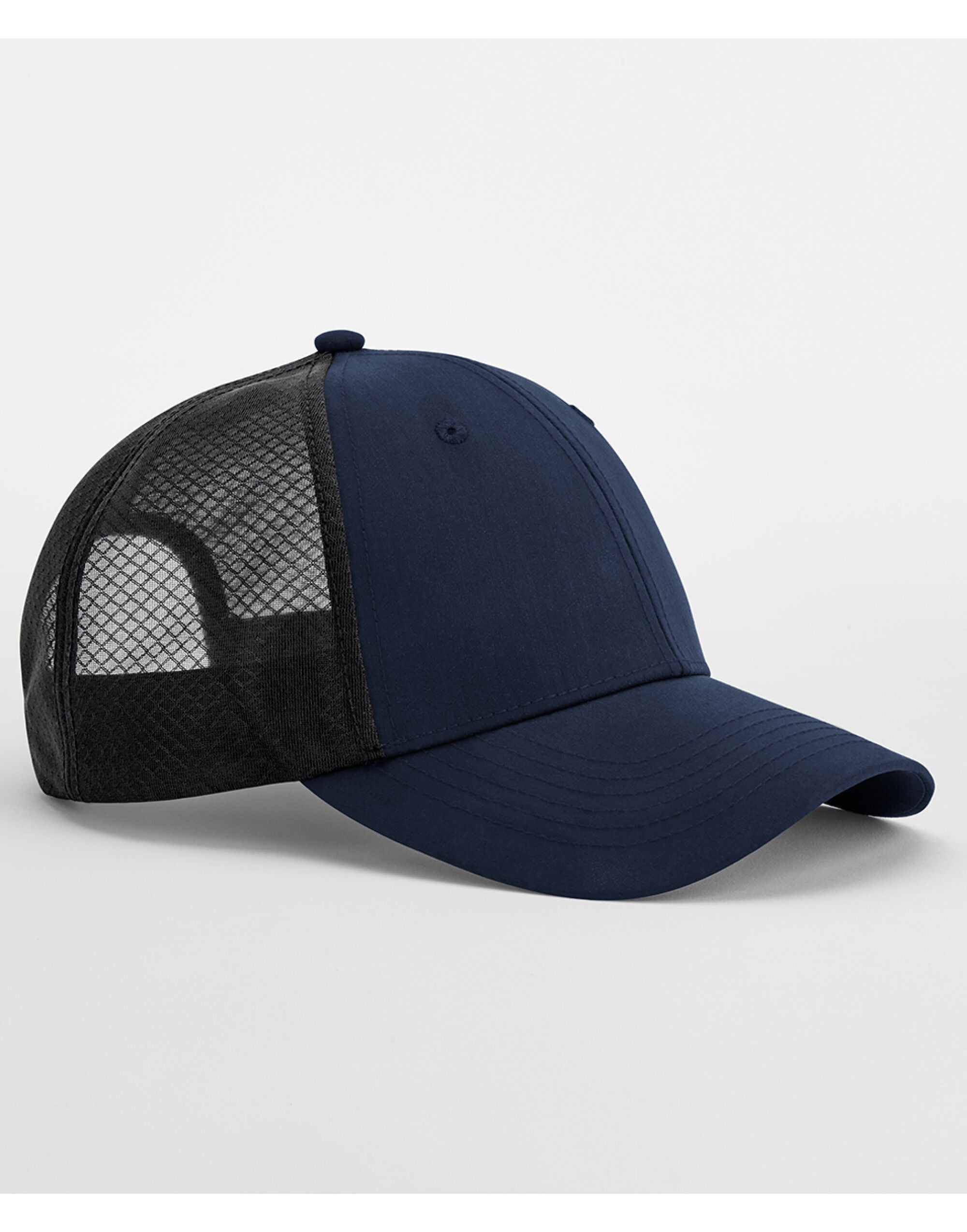 Beechfield Technical Mesh Trucker B644R - Navy Black O S - Customisable Caps