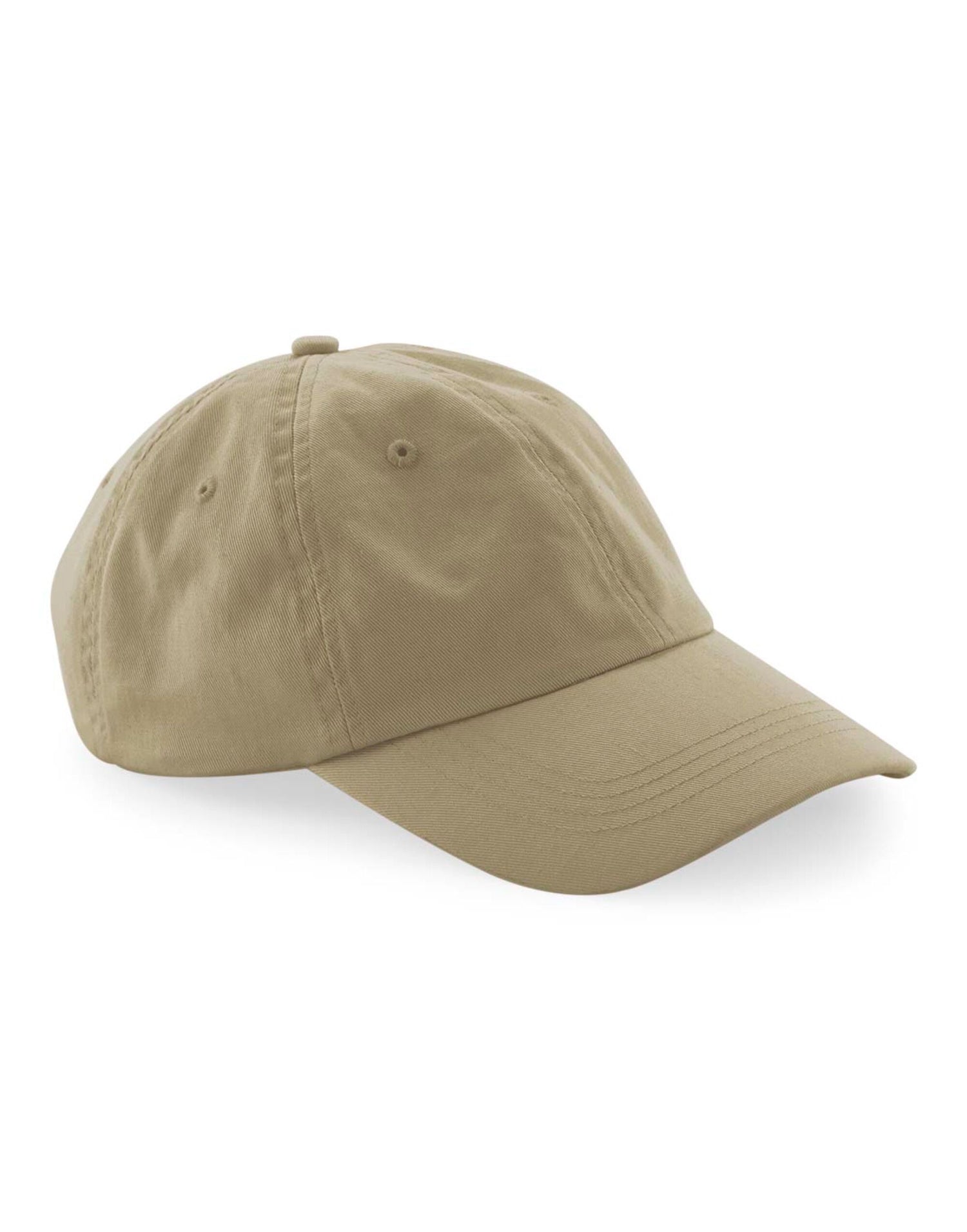 Beechfield Organic Cottn 6 Panel Dad Cap B652N - - Customisable Caps