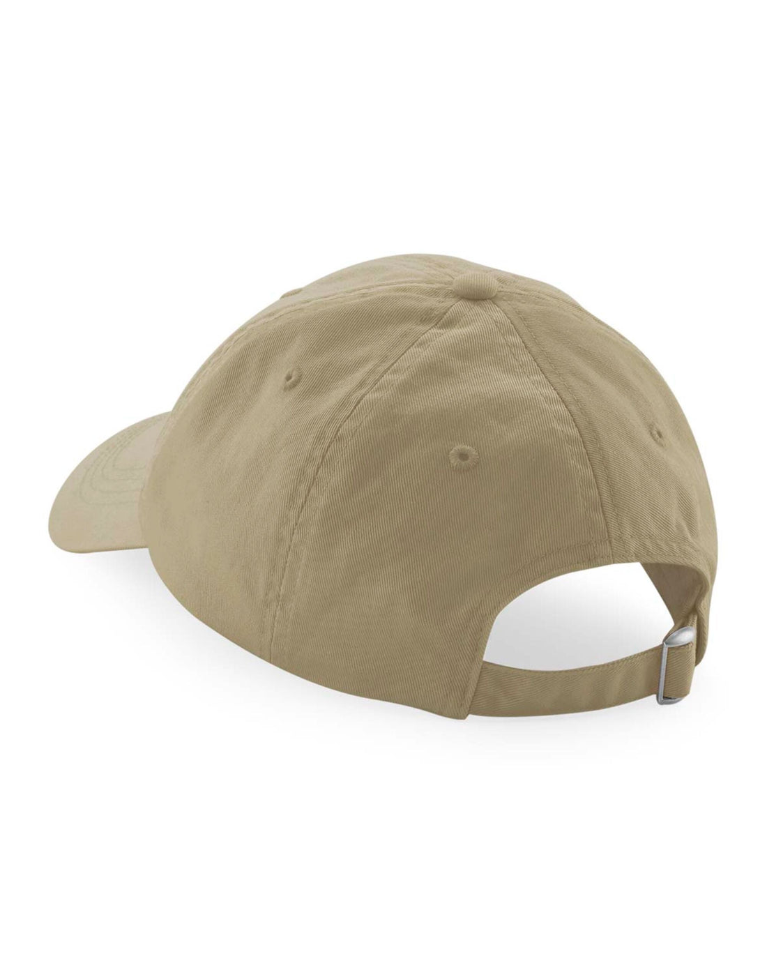 Beechfield Organic Cottn 6 Panel Dad Cap B652N - Desert Sand O S - Customisable Caps