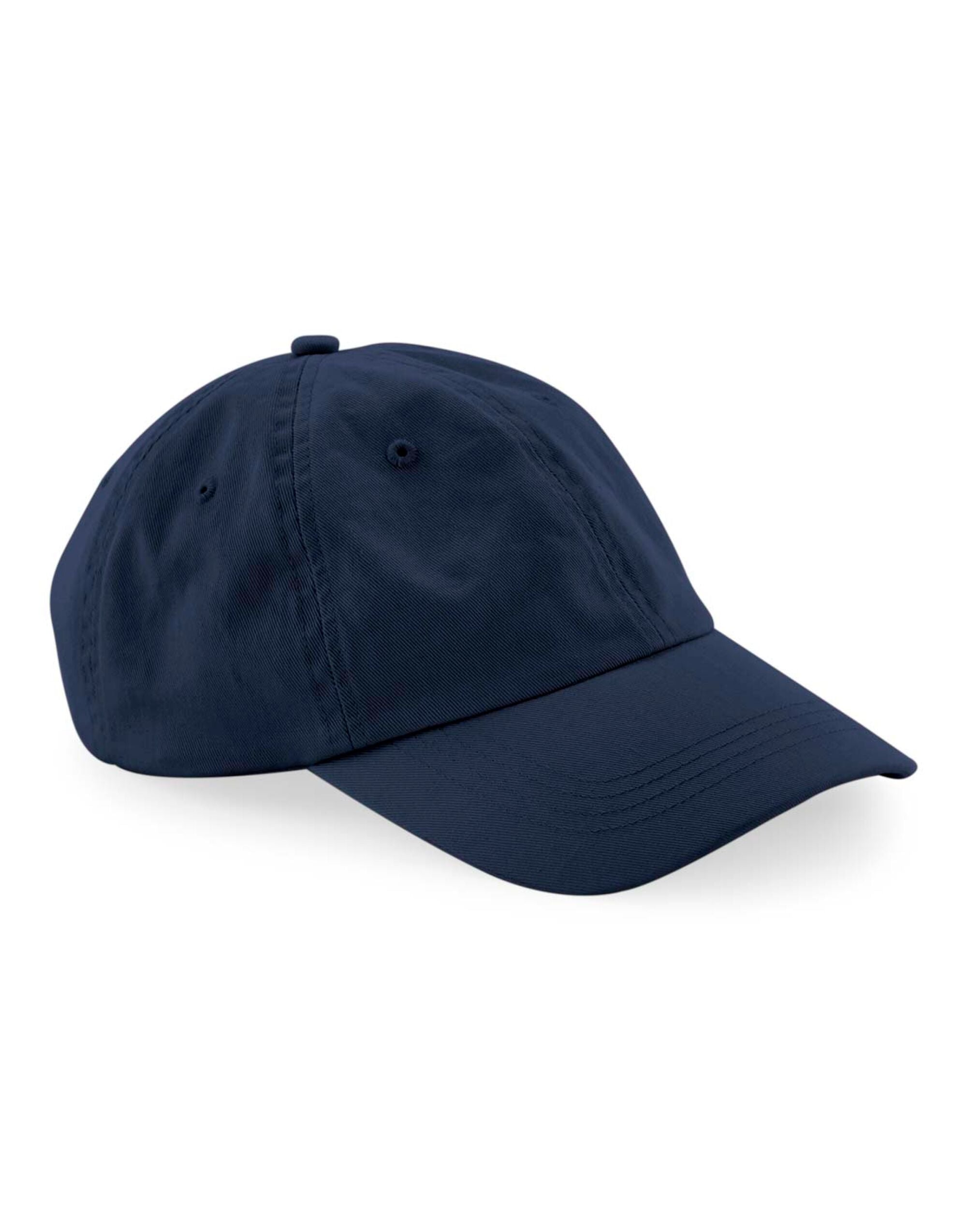 Beechfield Organic Cottn 6 Panel Dad Cap B652N - - Customisable Caps