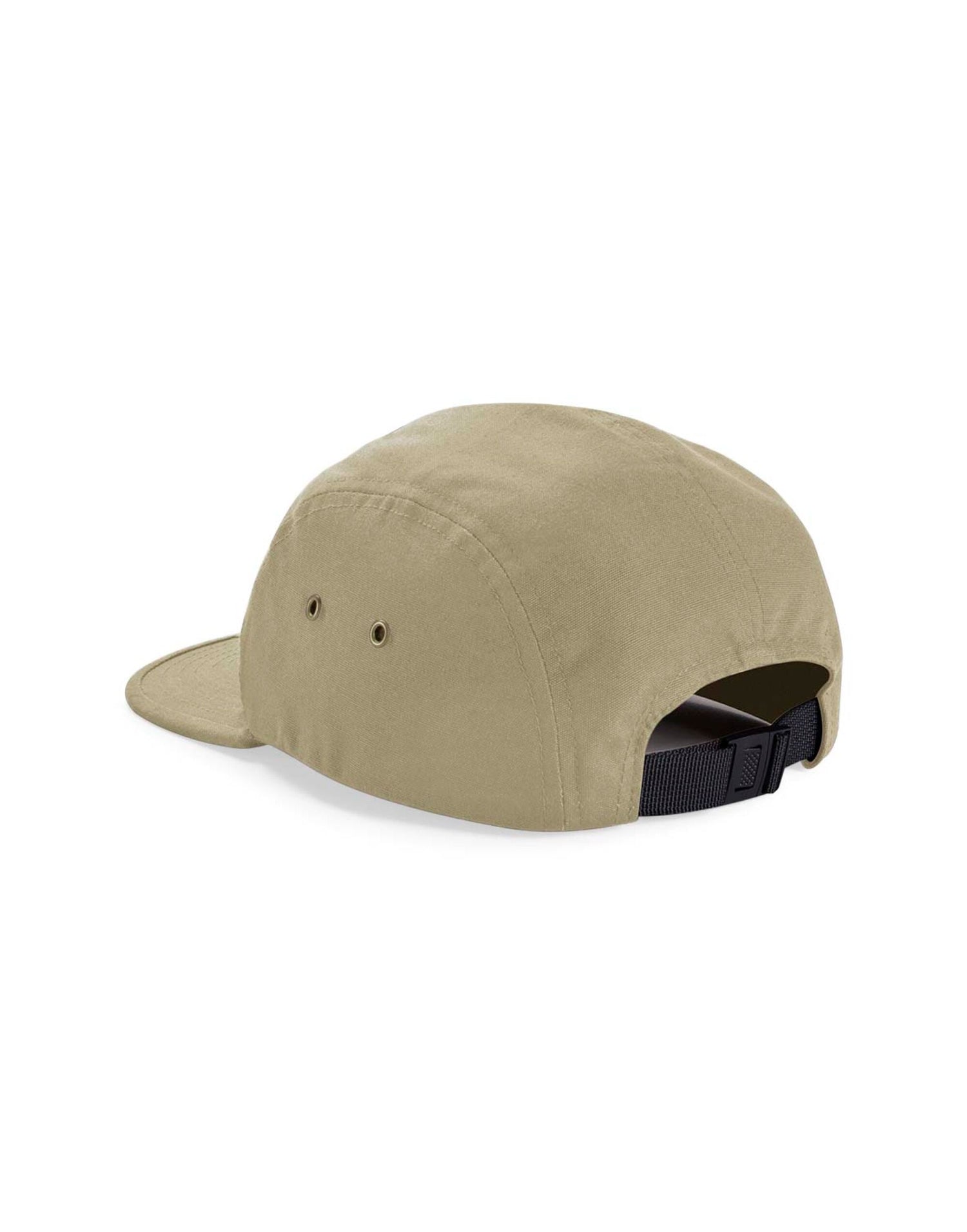 Beechfield Canvas 5 Panel Cap B654 - Desert Sand O S - Customisable Caps